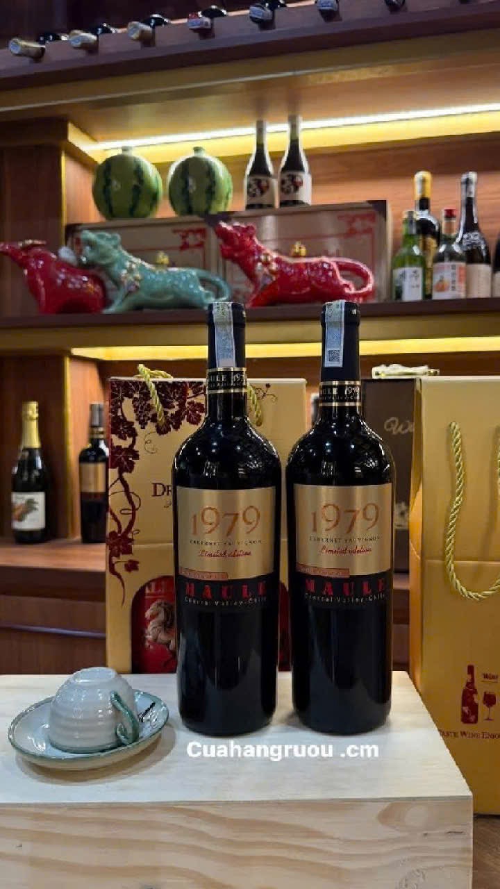 Rượu Vang chile 1979