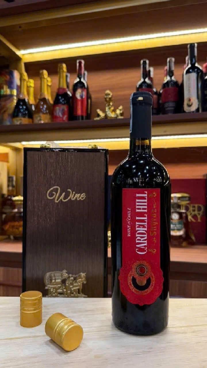 RƯỢU VANG CARDELL HILL SHIRAZ