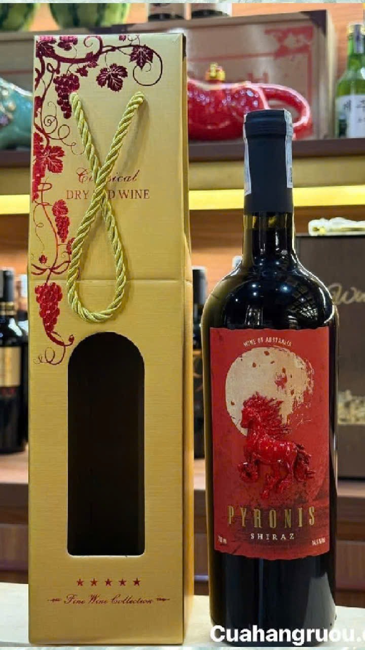RƯỢU VANG PYRONIS SHIRAZ